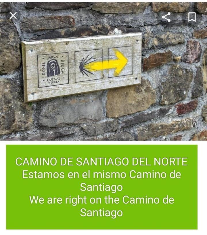 Agroturismo Erlete Goikoa -Estamos En El Camino De Santiago -We Are On The Camino De Santiago Деба Екстер'єр фото